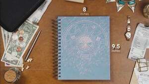 Legend Budget Planner & Monthly Bill Organizer with Pockets Large 8 x 9.5 Spiral